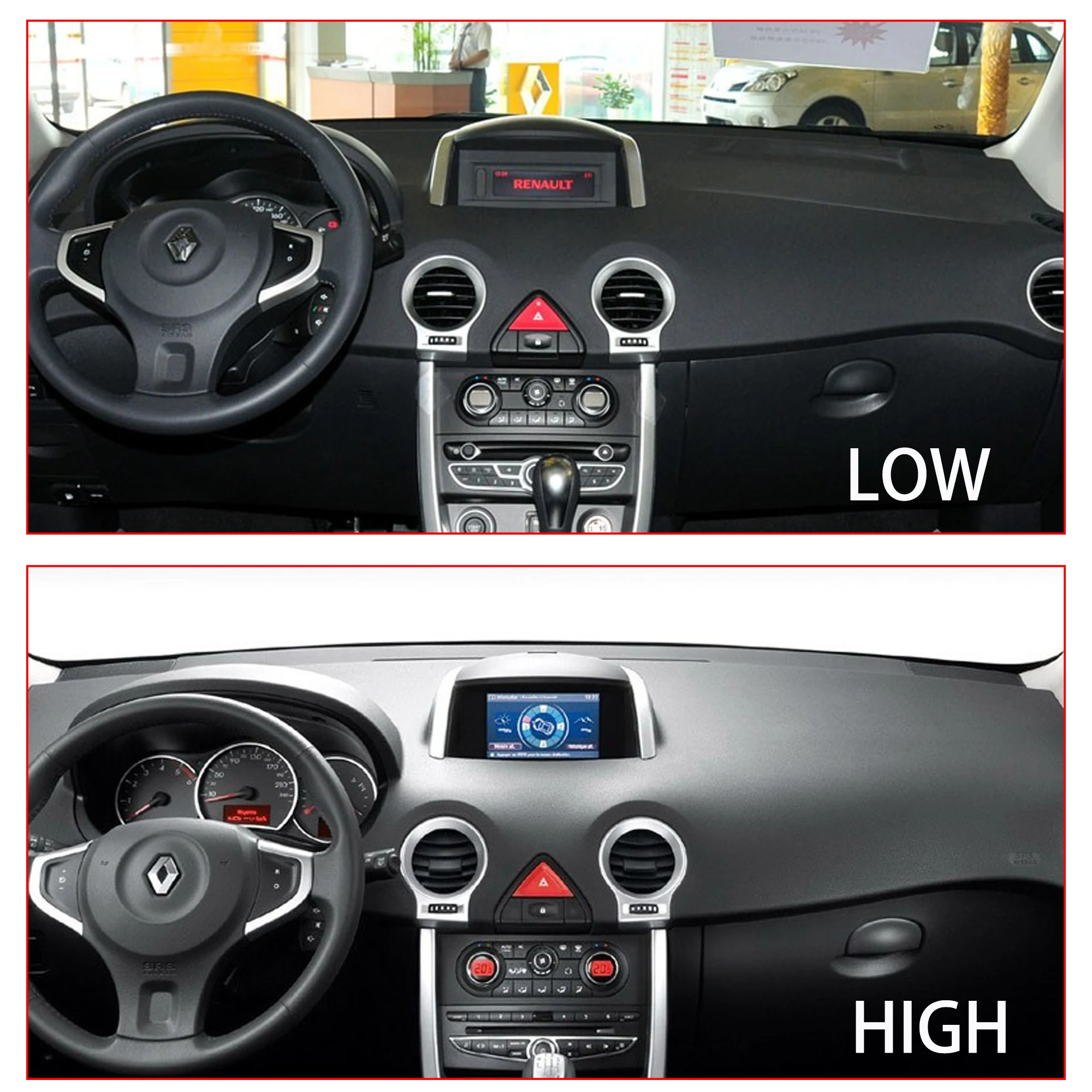 Redpower Crystal Sound 850 Pro Max  Android Car Radio Player Screen for Renault Koleos 2009-2016 CarPlay Bluetooth