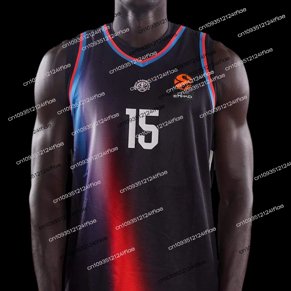 2026/27 France Basketball Vest, Adult Men's Size, Paris, Europe, Basketball Game Uniform, Kids Training Suit, Quick-drying Vest