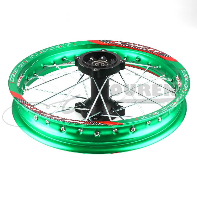 green 12mm/15mm Front 1.60-17\