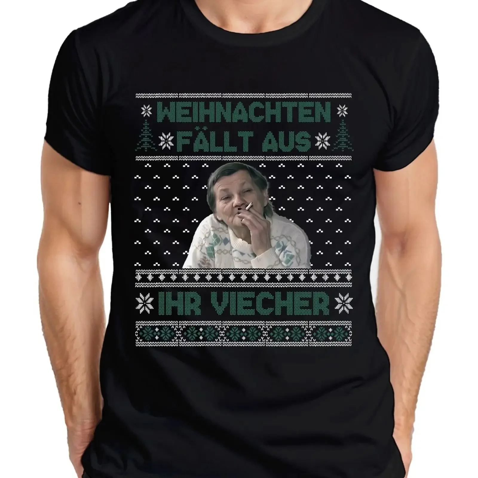 Karin Ritter's Christmas is cancelled her creatures Ritter Family Ugly X vintage Washed Casual Stylish Unisex graphic