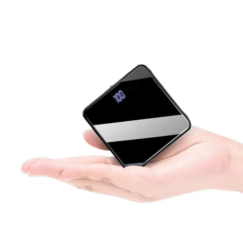 For 20000mAh MINI LED Power Bank Fast Charger Battery Pack Dual USB Portable Charger