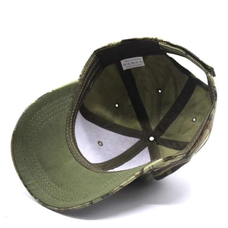 Camouflage Baseball Cap Women's Men's Snapback Hip Hop Cap Group Activity Camo Hats For Women Men Army Cap Female Bone Male