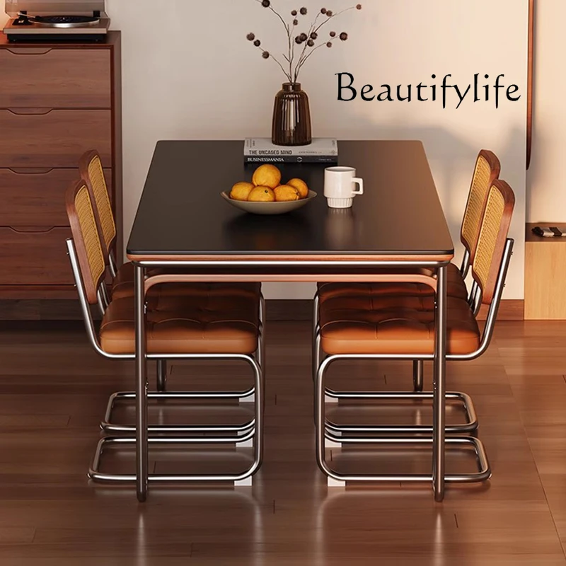 Parede de madeira mesa jantar nordic varanda escrita lounge mesa jantar moderna mesa escritório mesas de comedor sala estar móveis