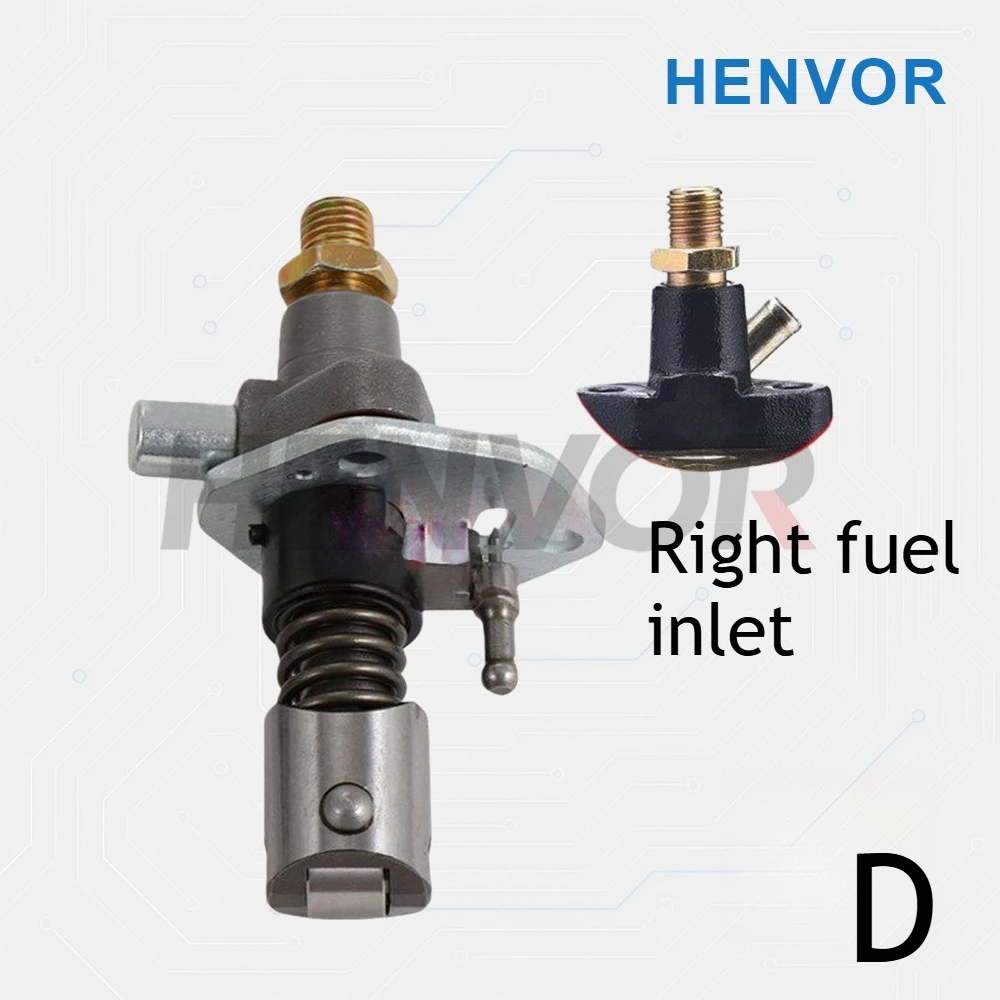 High Pressure Oil Injection Pump For 10KW 12KW Generator 198F 1100F Large Capacity Fuel Pump