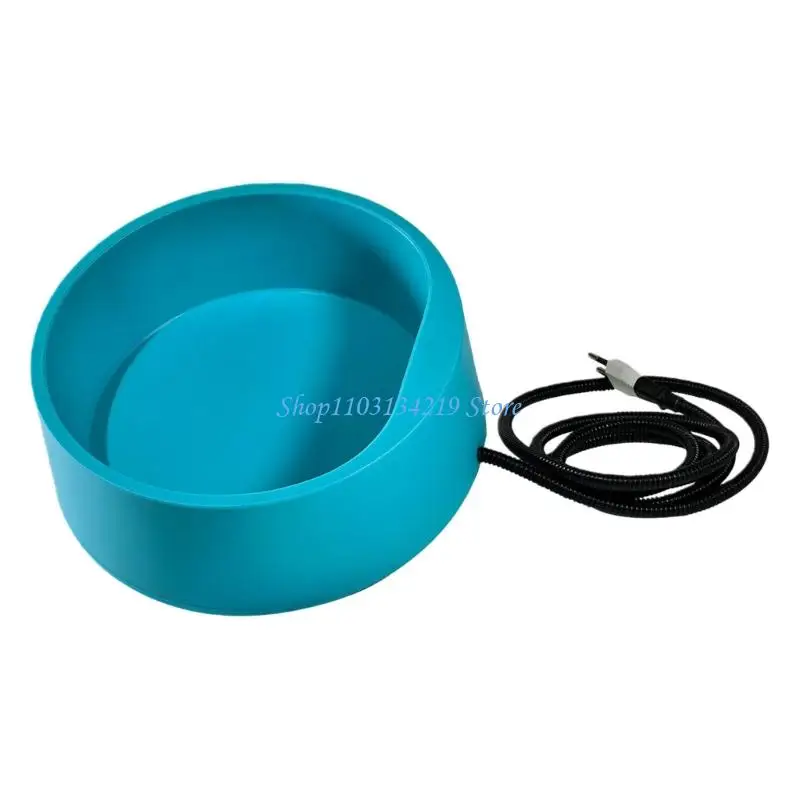 

N5KC терморегулируемый прочный ПП миски с водой для домашних животных 220 В прочный для нескольких домашних животных