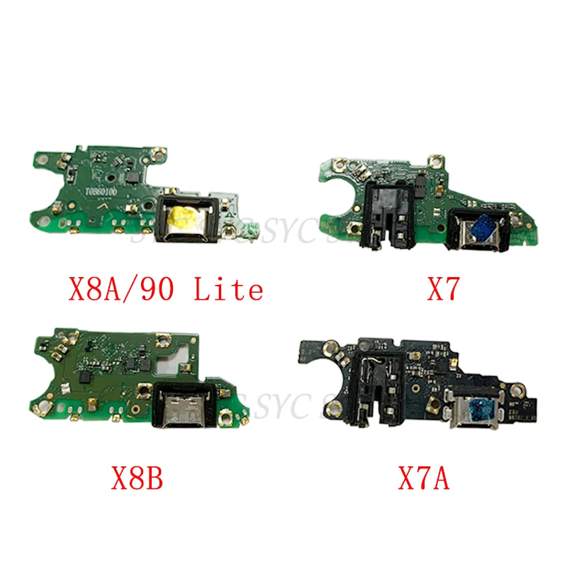 USB Charging Port Board Flex Cable For Honor 90 Lite X8A X7 X7A X8B Charging Connector Replacement Parts