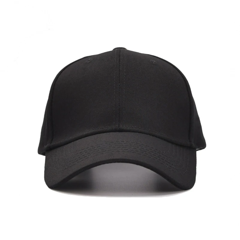 Simple Solid Color Unisex Hat Plain Curved Sun Visor Hat Outdoor Dustproof Baseball Cap Adjustable Leisure Caps Men Women
