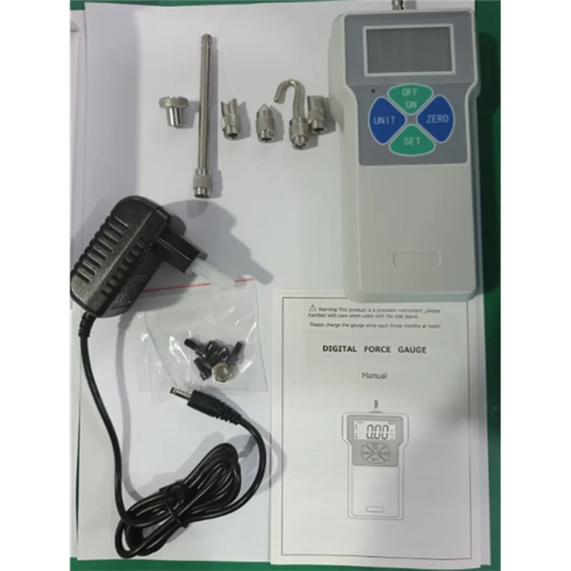 

AS60-SF-500 Digital Force Gauge Portable Push And Pull Tester Meter 500N Force Meter EU PLUG
