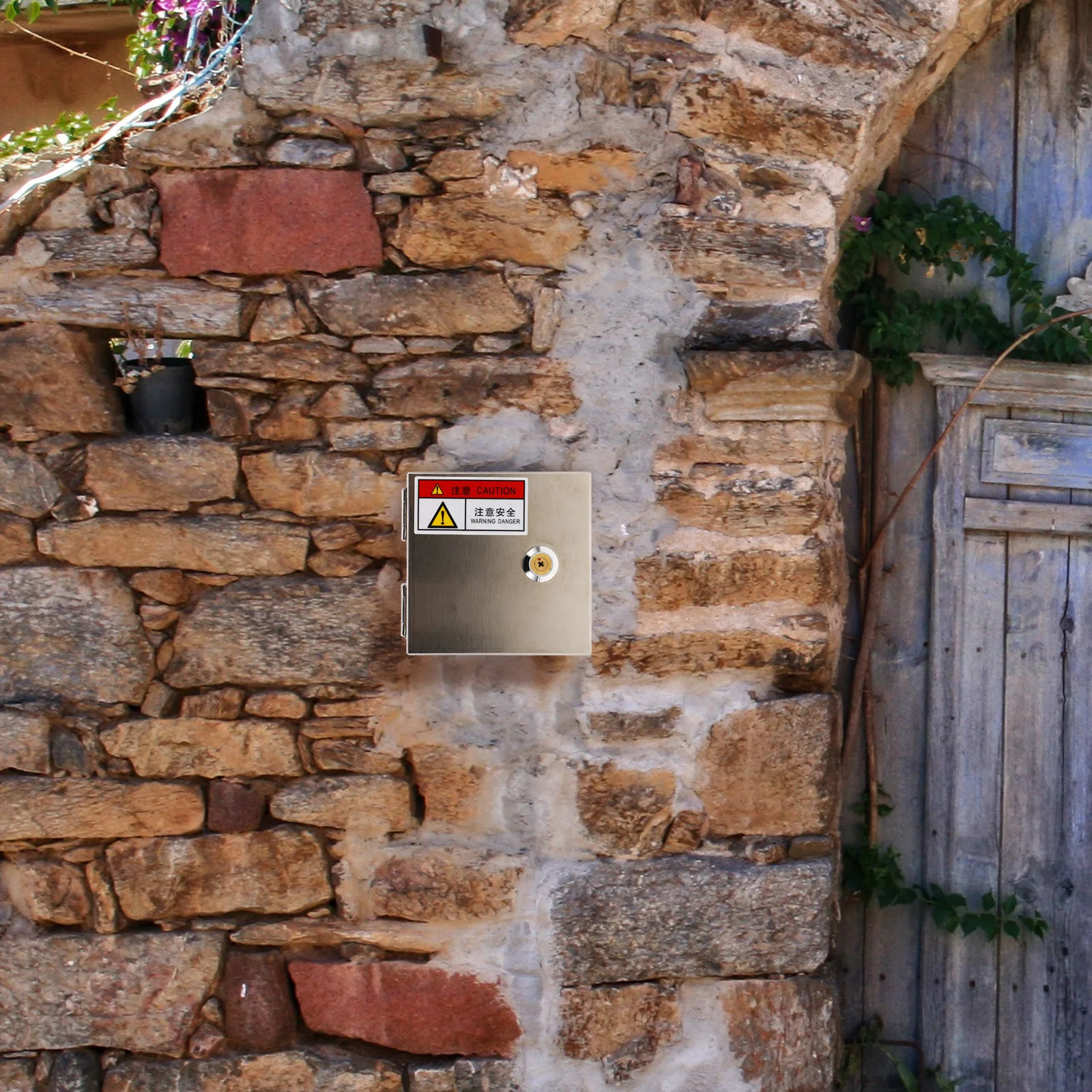 

Breaker Outdoor Cable Enclosure Metal Electrical Junction Box Weatherproof Splashproof For Outdoor Charging Socket Protection