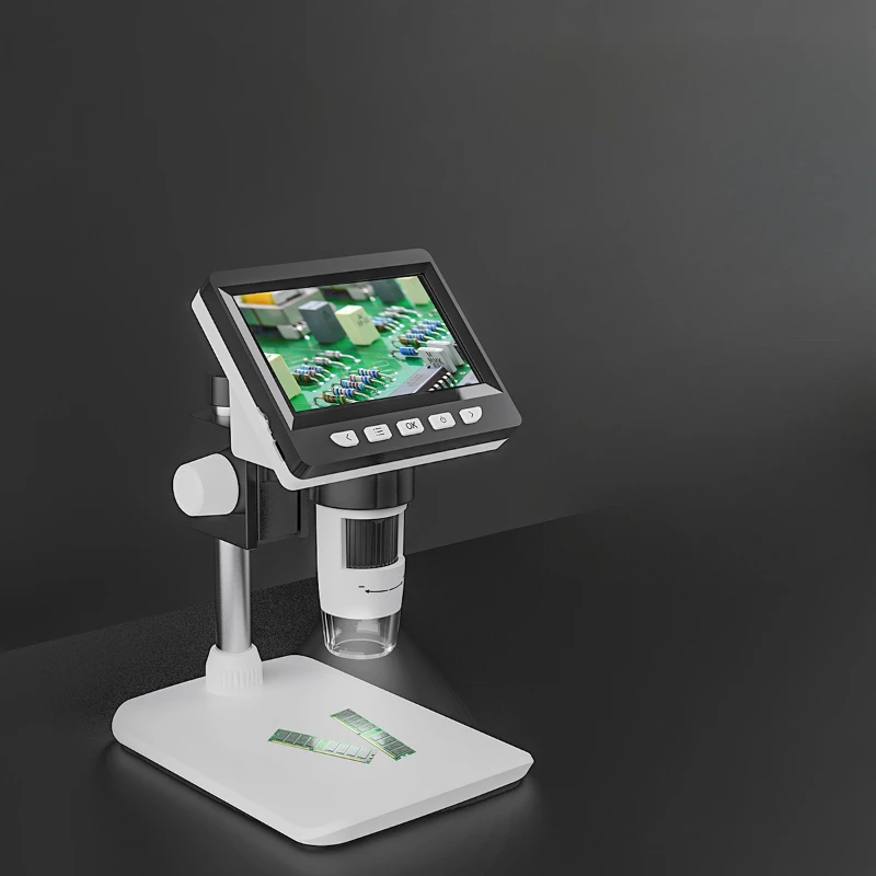 

4.3 inch electron microscope, high-definition digital magnifying glass, 1000x circuit board, PCB soldering, mobile phone