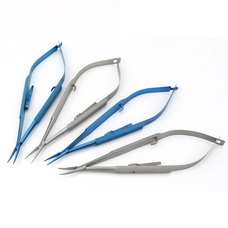 Microlocking Needle HoldersClamp Microsurgical Needle HoldersStraight Elbow