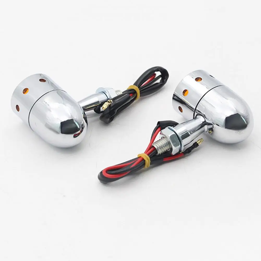 

Turn Lights 1 Pair Practical Wear-Resistant Waterproof Motorbike Turn Signal Indicator Lamps Motorcycle Light