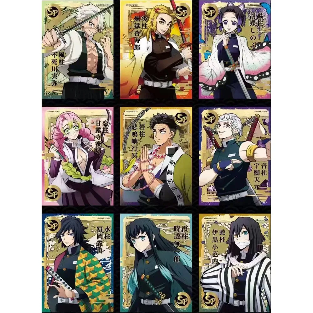 2024 Newest YAMI Demon Slayer SSP Collection Card Nezuko Tanjirou Kimetsu No Yaiba Japanese Anime Booster Box CCG TCG Hobby Gift