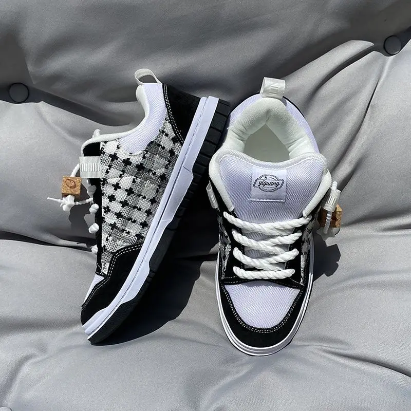 

Хлебные туфли, универсальные для пар, модные туфли, нишевый дизайн, дышащая японская спортивная обувь в стиле ретро.