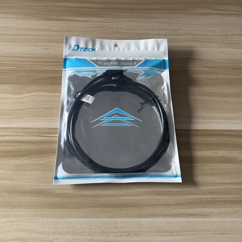 DTECH إصدار 2.0 مطلي بالنيكل ذكر إلى ذكر كابل HDMI بطول 2 متر كابل HDMI CCS عالي الوضوح مخصص #6