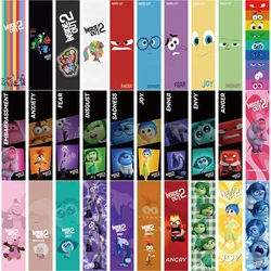 30pcs Disney Inside Out Bookmark Cute Cartoon Toy Book Marks Reading Supply Fans Collection Gifts School Stationery Supplies
