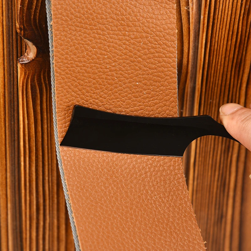 1 pçs men shaving couro correia da lona barbeiro cortador de navalha em linha reta barbeiro tiras de barbear dupla camada afiar strop cinto