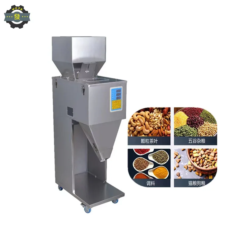 Dispensador de alimentos cuantitativo personalizado de JH-999g, bolsa de té de granos de café, bolsita en polvo, semillas de arroz, granos, nueces, máquina de llenado de embalaje