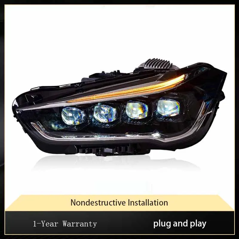

Car Accessories LED Lamp For BMW X1 F48 F49 2016-2019 Headlight High Quality Vehiche Headlamp Assembly Auto Lighting Systems