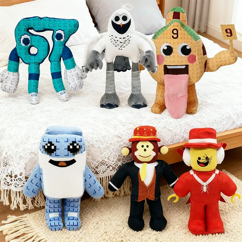 스틸 에이 브레인롯 게임 플러시 인형 장난감 만화 귀여운 부드러운 츄이 펠루체 방 장식 플러시 인형 장난감 크리스마스 선물