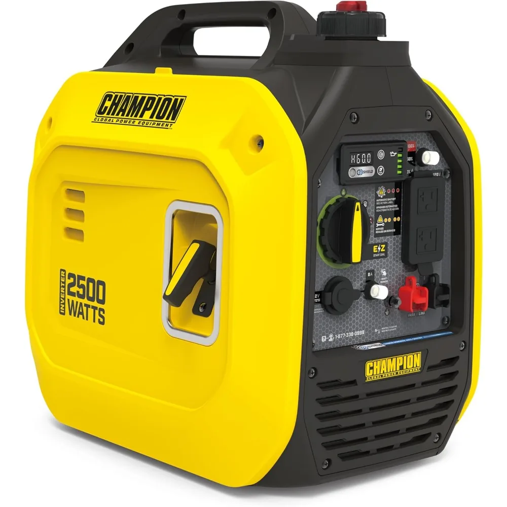 

Champion Power Equipment 2500-Watt Ultralight Portable Inverter Generator with Quiet Technology and CO Shield