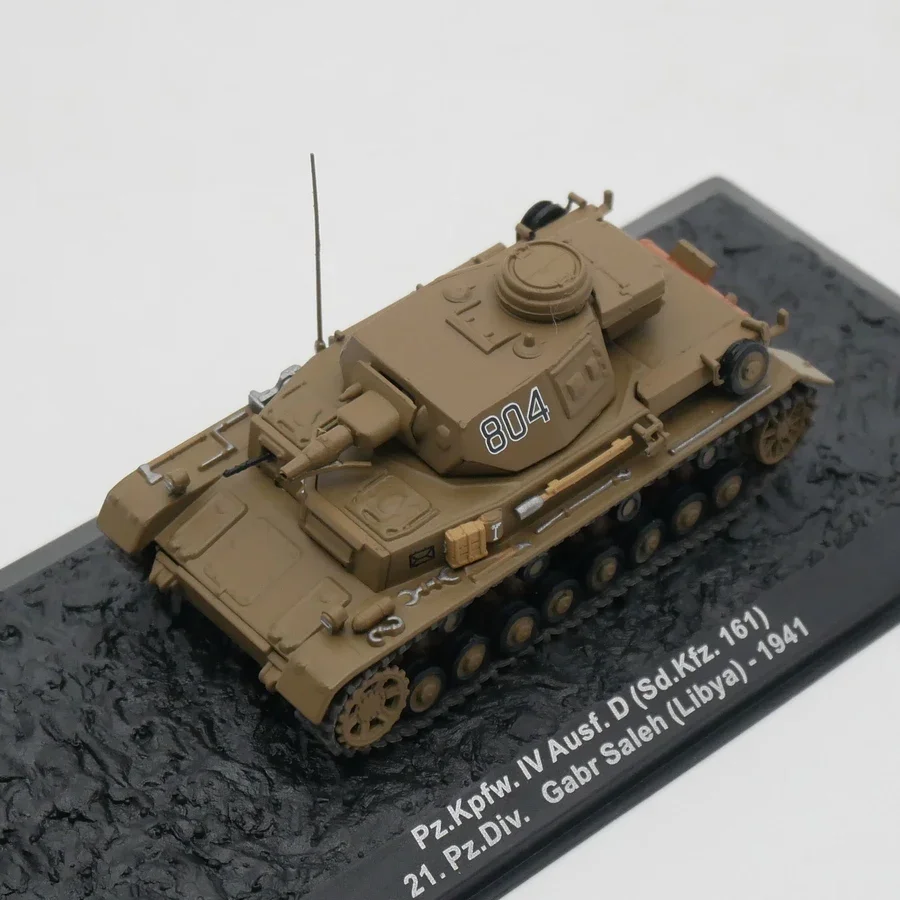 

Ixo, масштаб 1:72, литый под давлением сплав Sd. Kfz.pz Kpfw IV Ausf D, немецкий IV модель танка, боевой трек, подарок для взрослых, игрушки