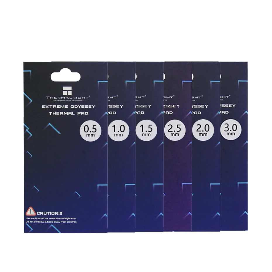 Thermalright ODYSSEY Thermal Pad on-conductive Silicone grease pad 12.8W/mK for GPU/RAM/Motherborad/SSD 120x120mm Original pad