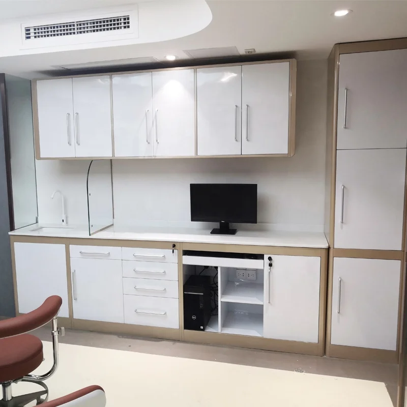 Customizable Stainless Steel Cabinets Dental Modern Dental Cabinet Furniture Clinic Design Dental Cabinet