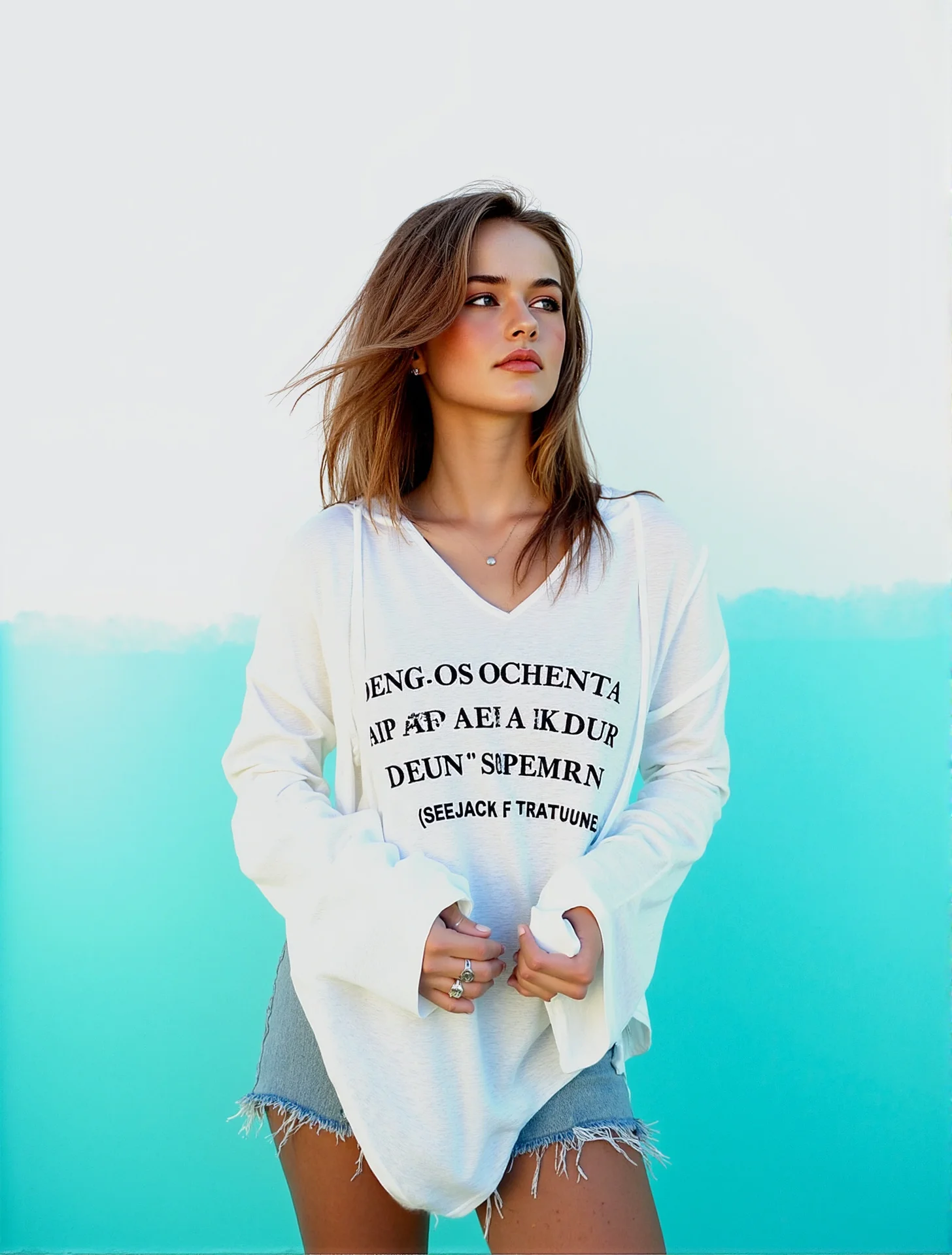 Junior Gardening Tools - Camisetas Femininas de Manga Comprida para