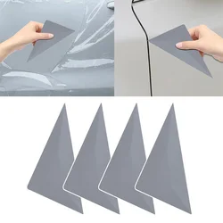 4Pcs Window Tint Squeegees Triangle Corner Squeegee Plastic Card Scraper for Car Wrapping Window Tinting Film Installation