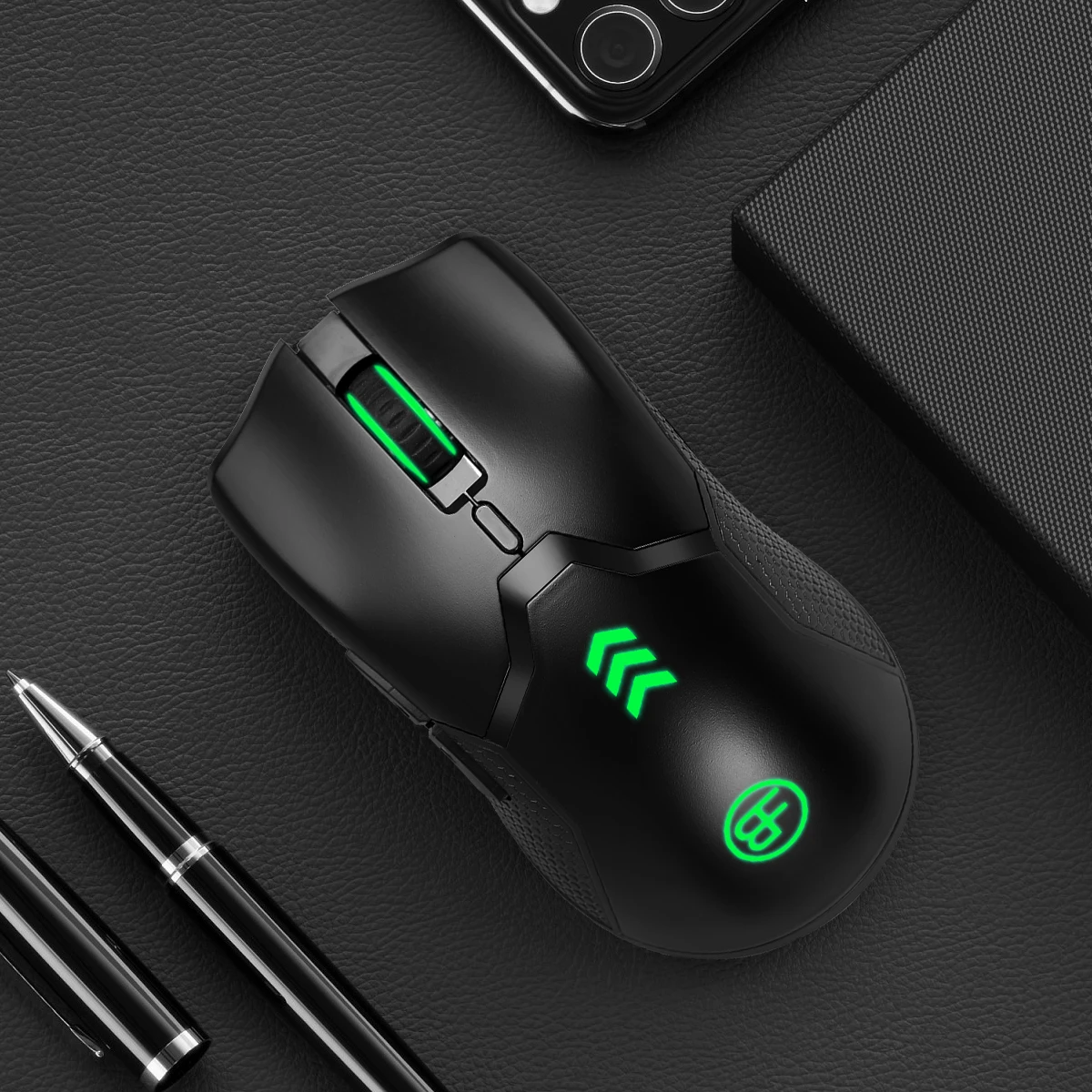 2.4G Rechargeable Wireless Gaming Mouse | Decorative Backlight | Multi Buttons | USB Receiver | For Gaming & Daily Use