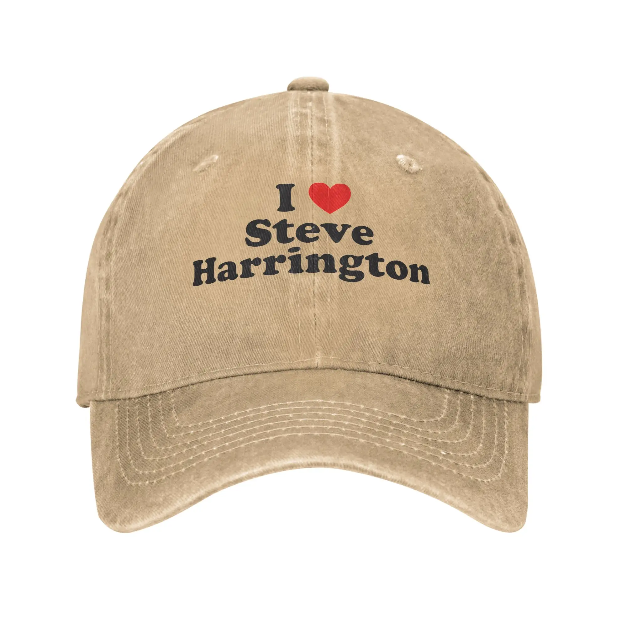 Steve Harrington Sun Baseball Cap  Trendy Women Men Washed Hip Hop Hats Hot Sale Print Outdoor Sports Baseball Caps Gift Idea