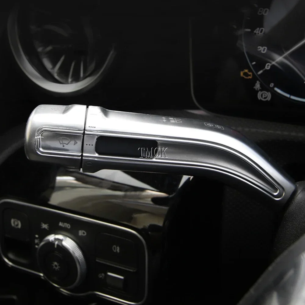 Car Shift Lever Wiper Rod Trim Cover For Mercedes Benz AMG A B CLA GLE GLS GLB GLA Class W177 W247 C118 W118 W167 X167 X247 H247