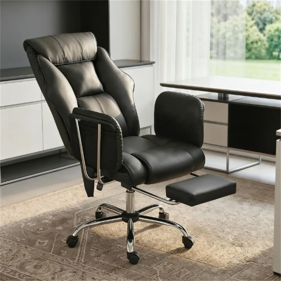 

Massage chair office chair high back chair computer chair black