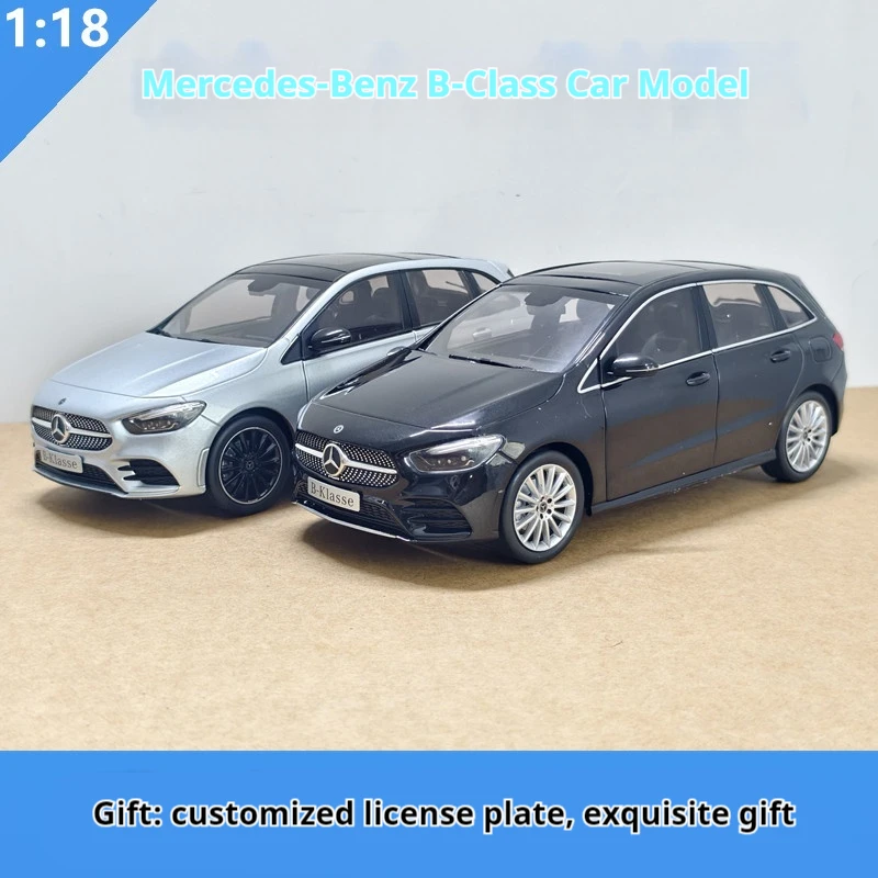 

1:18 Benz B-Class MPV Business Car Model Alloy Diecast Original Factory Collectible Decoration For Car Enthusiasts Car Model