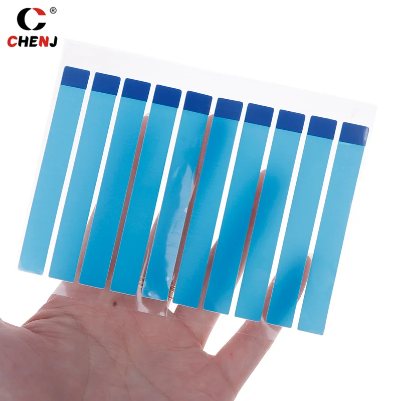 10Pcs Universal Mobile Phone Battery Stick Battery Adhesive Sticker Easy To Pull Trackless Tape Strip Double-sided Tape