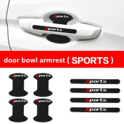 Car door handle scratch-proof car door bowl door bowl scratch paint protection stickers decorative supplies daquan