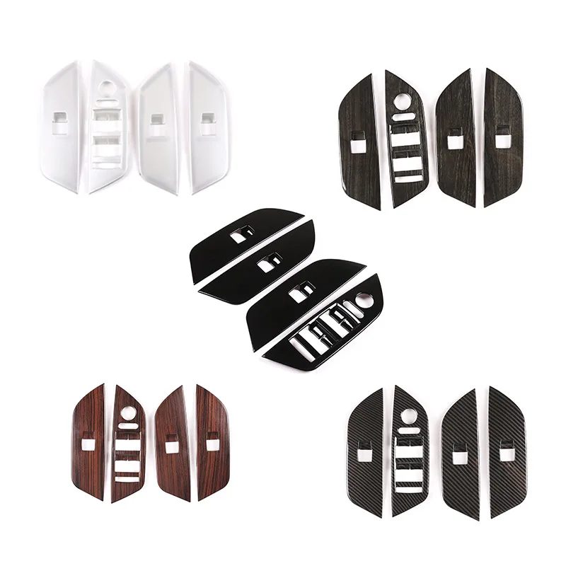

5 styles For BMW X1 E84 2011-2015 Left Hand Drive Car ABS Window Lift Button Frame Trim Accessories
