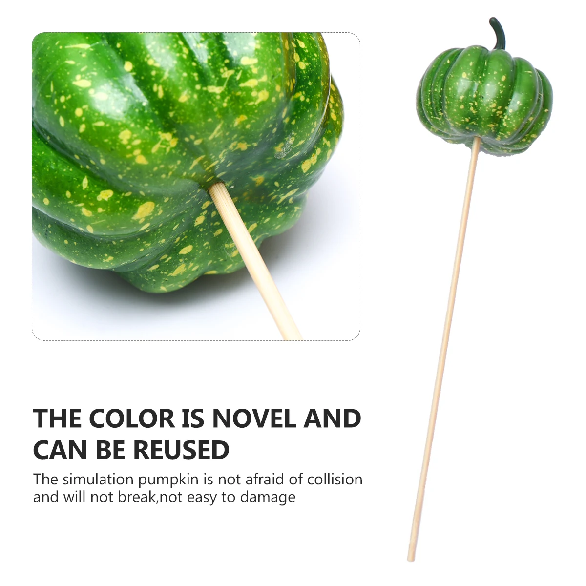 

12pcs Simulation Small Pumpkin Exquisite Decorative Accessories Practical Adornments Mini Halloween Creative Eco Friendly