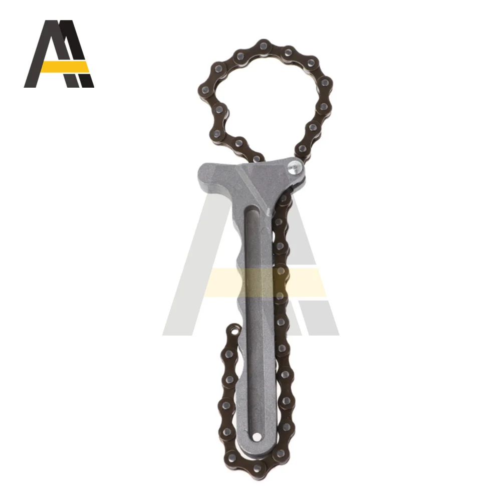 

Plier Remover Oil Filter Wrench Chain Wrench Oil Fuel Filters Car Engine Oil Filter Wrench Grip Spanner Chain Length 45cm Repair