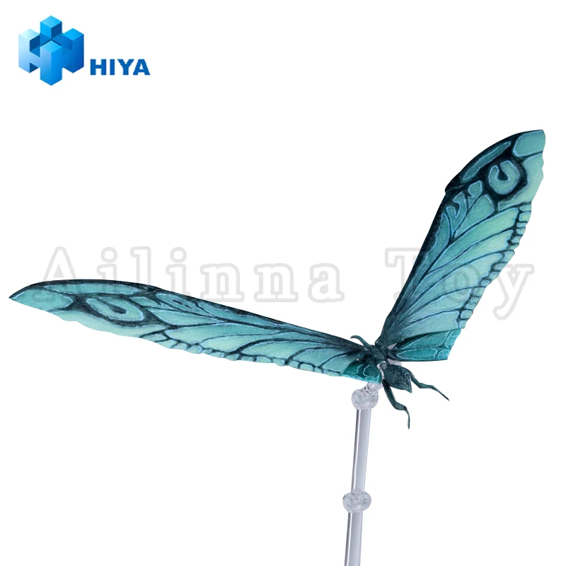 HIYA Action Figure سلسلة أساسية رائعة GODZILLA KING OF THE MONSTERS Mothra Emerald Titan Ver. لعبة مجسمة أنيمي