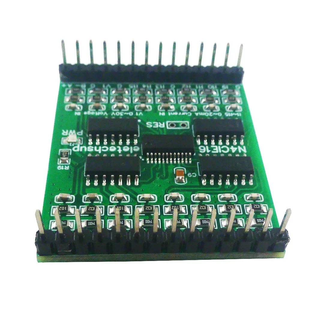 16CH Current Voltage Analog Collector 20MA 30V ADC RS485 Bus Core Board for Arduino Pi PICO ESP32 ESP8266 WIFI Nodemcu