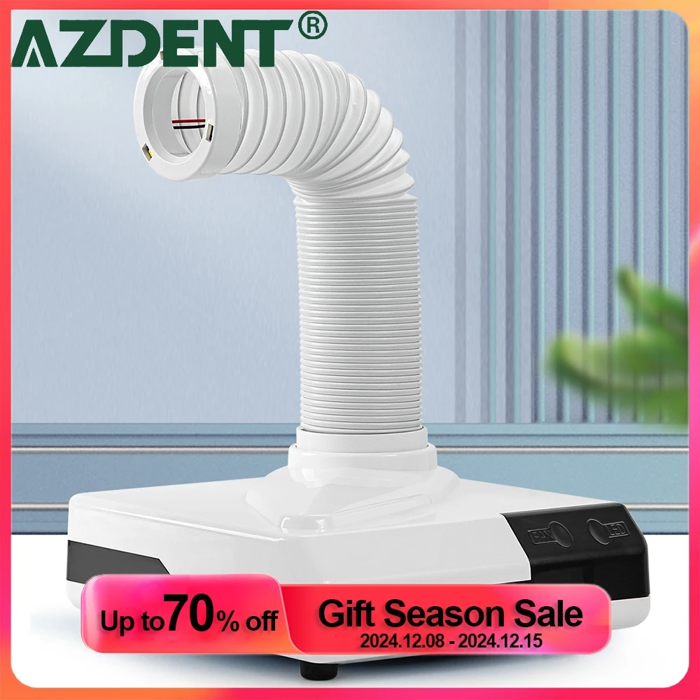 AZDENT Dental Portable Vacuum Cleaner Dust Collector Extractor Dental Lab Equipment Dentistry Tool