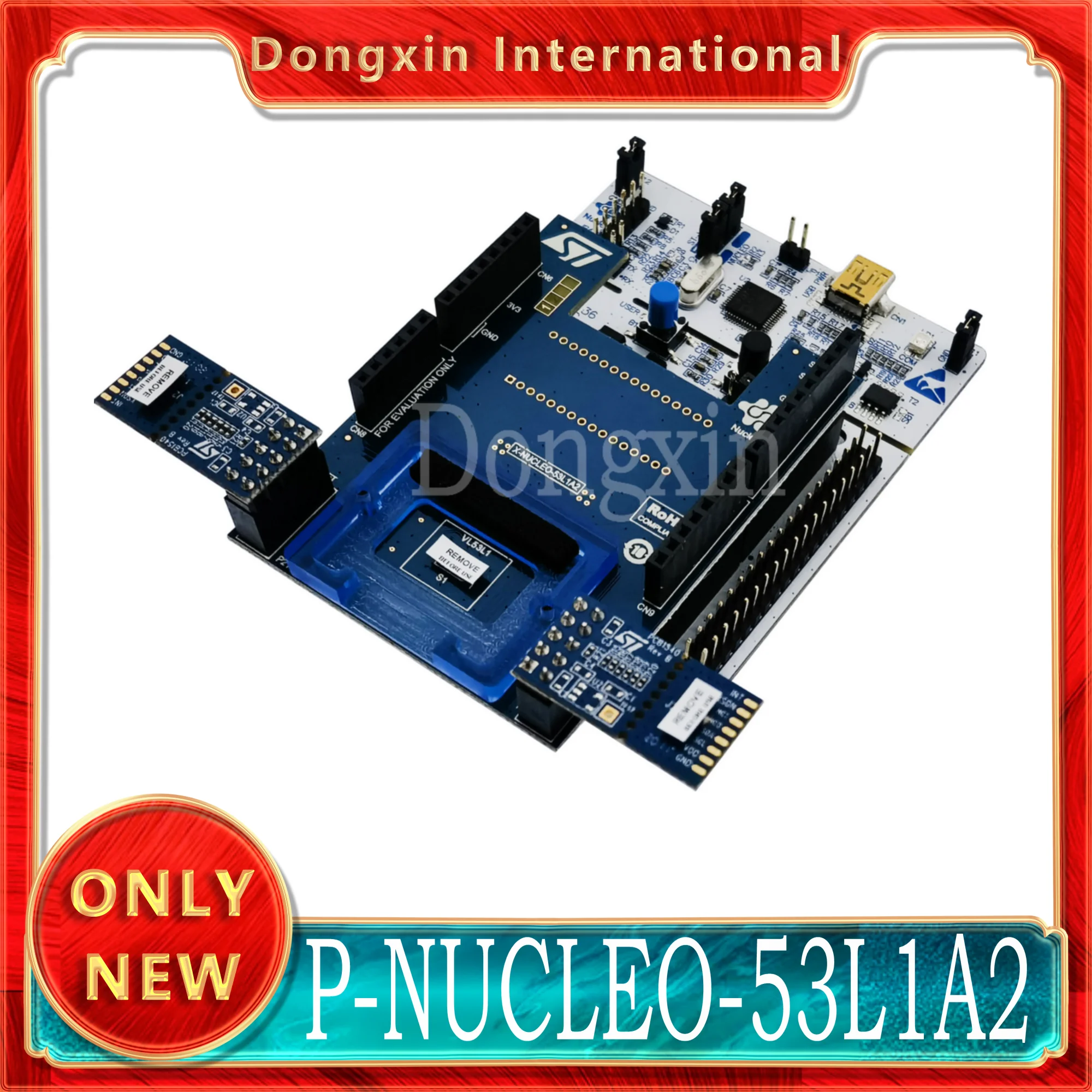 P-NUCLEO-53L1A2 long-range time-of-flight distance sensor suite VL53L1 F401REX