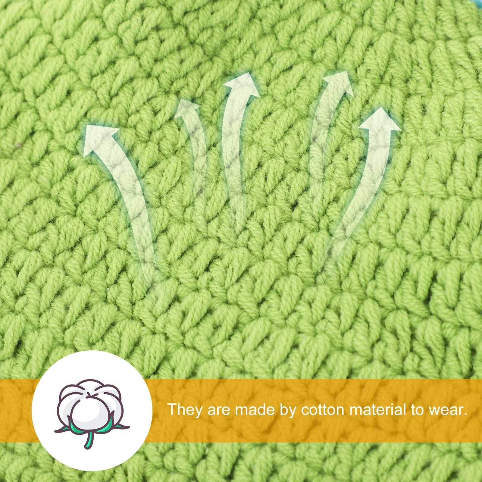 

1set 1Set Newborn Dinosaur Knitted Outfit Cotton Clothes Set Handmade Shorts Hat 100 Days Dinosaur Shaped Baby Clothes For Baby