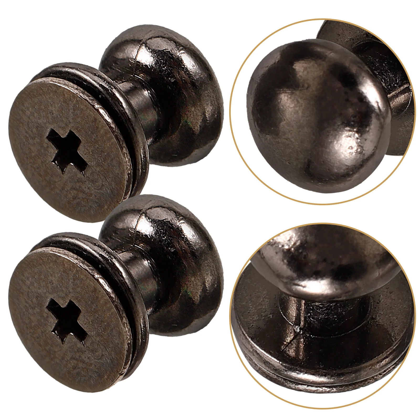 50Pcs Jewelry Box Knobs Mini Sturdy Decorative Pull Handles Small Portable Drawer Cabinet Knobs Mini Furniture Hardware for Gift