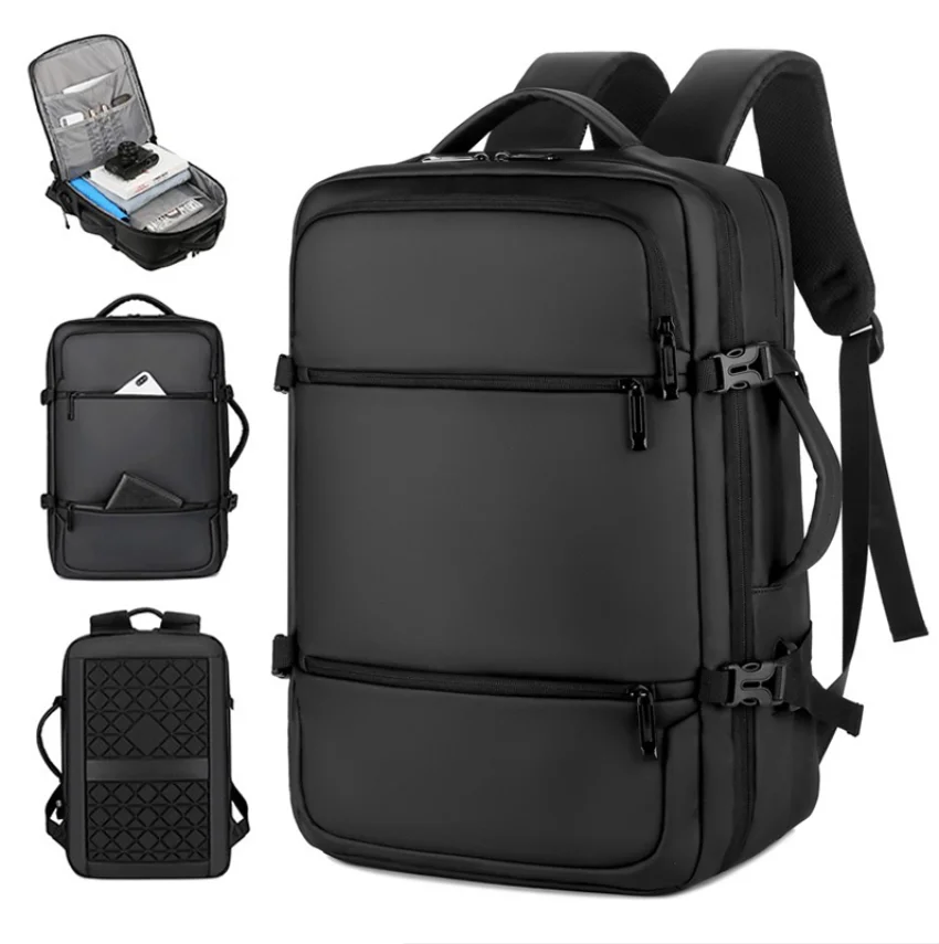 Classic Travel Backpack Men Business Backpack School USB Bag Large Capacity Laptop Waterproof Fashion Backpack