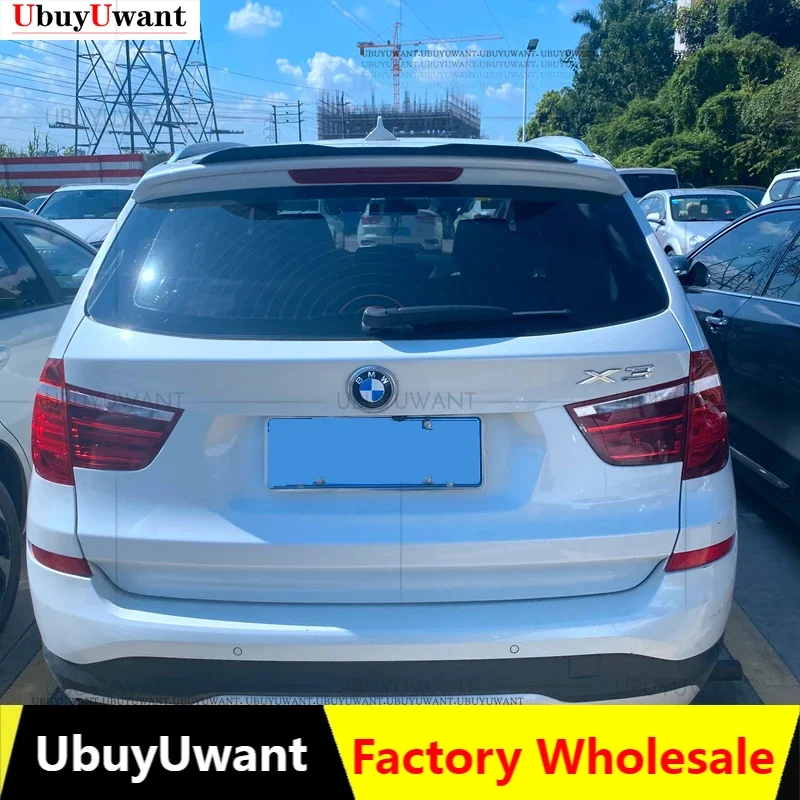 For BMW F25 X3 2011 2012 2013 2014 2015 2016 2017 Spoiler High Quality ABS Plastic Rear Trunk Lip Spoiler Wing Car Styling