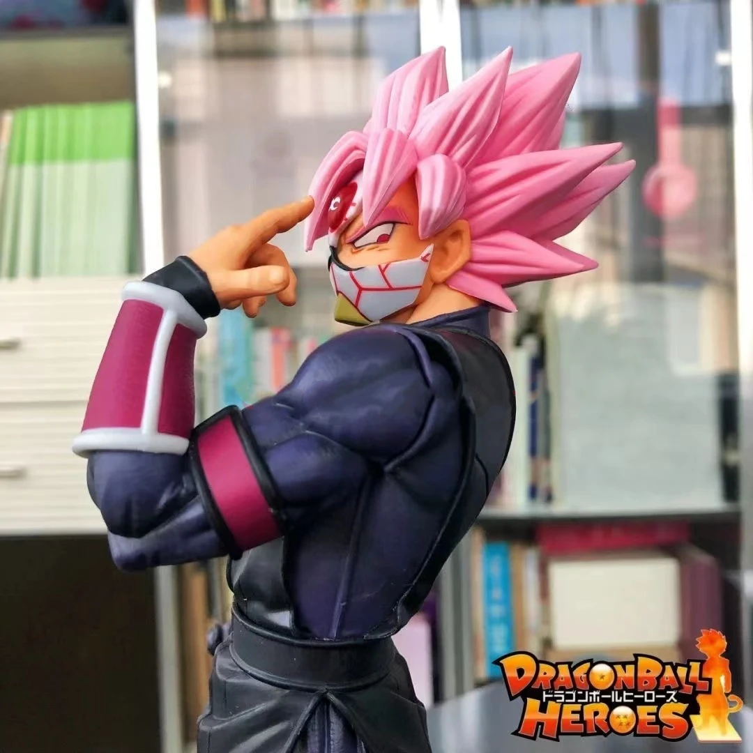 Super Dragon Ball Heroes Figure Zamasu Black Goku 25cm PVC Action Figures GK Statue Collection Model Toys for Children Gifts