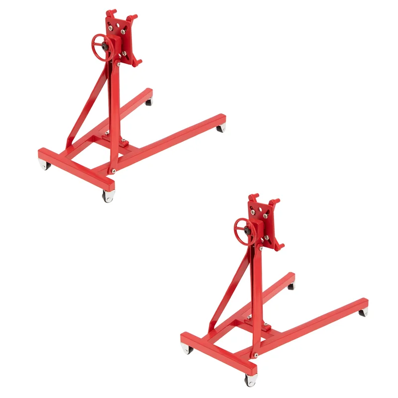 2X Bracket Engine Stand For 1/10 RC Crawler Car Traxxas TRX4 Axial SCX10(Remote Control Car Simulation  Model),1